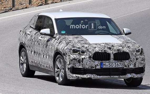 宝马新X2再曝谍照 将亮相法兰克福车展