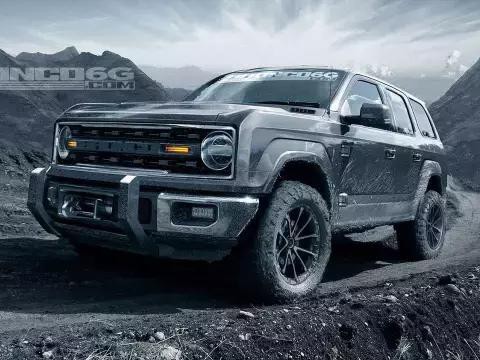 牧马人越野之王地位将受挑战 福特全新硬派SUV前瞻