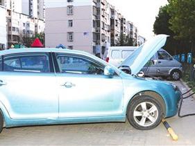 在家门口，手机扫码能充电