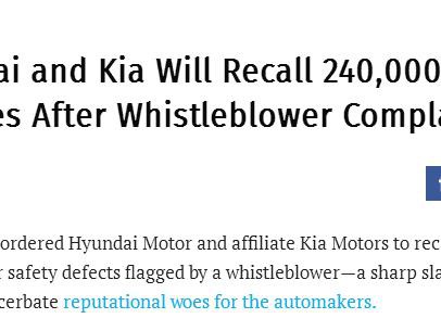 国外主动召回国内不闻不问，韩系车无视国人安危？