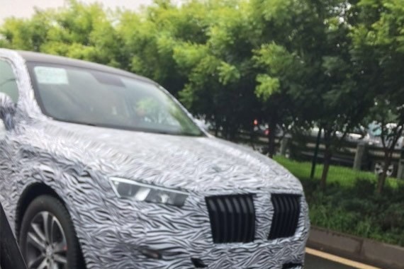 宝沃全新BX6轿跑SUV量产版 路试谍照曝光