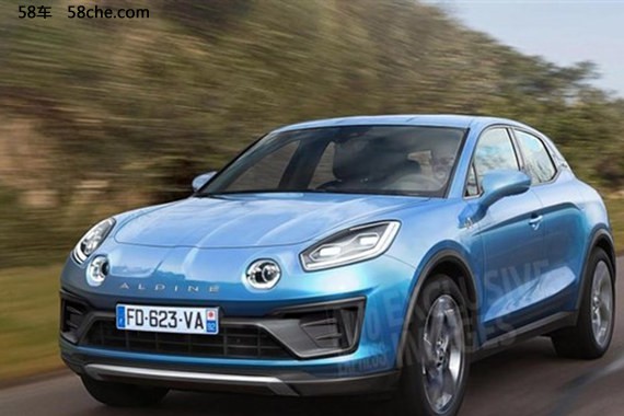 Alpine新SUV假想图 或将基于GLA平台打造