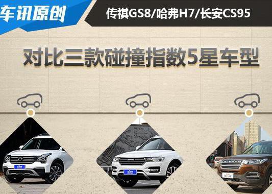 广汽传祺GS8/长城哈弗H7/长安CS95大比拼