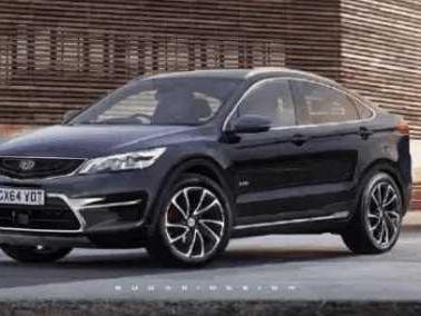 吉利沃尔沃打造博越GTI, 造型似宝马X6, 配电子档杆