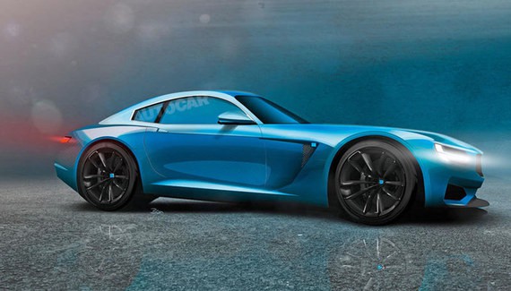 沃尔沃Polestar旗下首款轿跑绘制图曝光