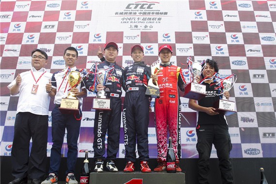 CTCC天马山站 上汽大众333车队夺四座奖杯
