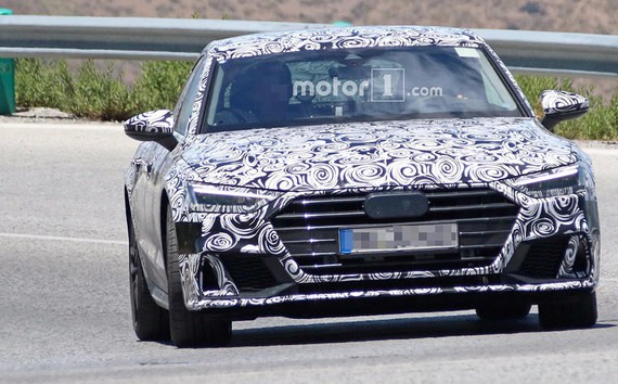 曝奥迪新S7路试谍照 法兰克福车展亮相