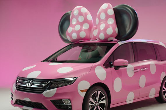 本田推出米妮版奥德赛 亮相迪士尼全球粉丝大会