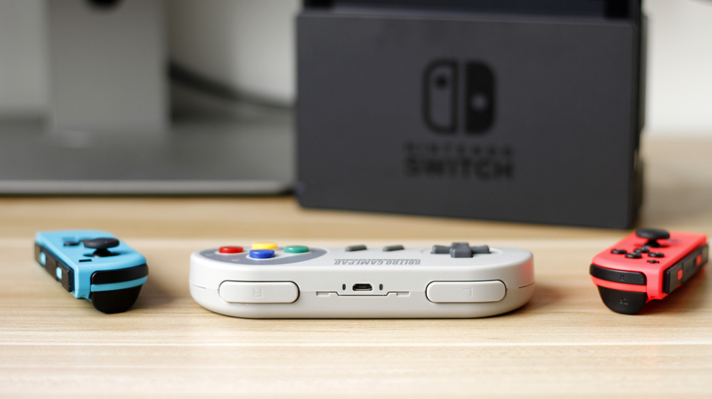 任天堂Switch好搭档 八位堂SFC30蓝牙游戏手