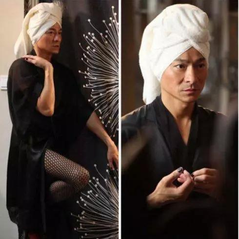 古天乐刘德华等八大巨星男扮女装造型 谁最辣眼睛？（图） - 14