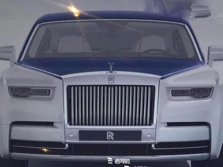 土豪座驾,劳斯莱斯幻影官图曝光,7月27日全球首发！