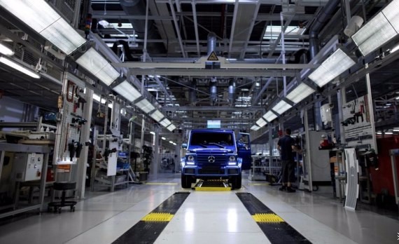 创造自己的记录 第30万辆奔驰G级下线