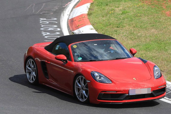 保时捷718 GTS测试照片曝光 2018年亮相