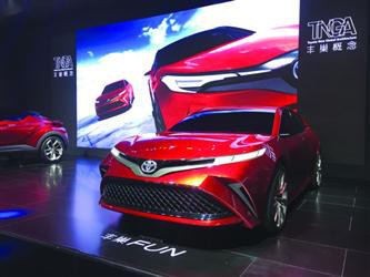 长春车展丰田全新TNGA概念车亮相