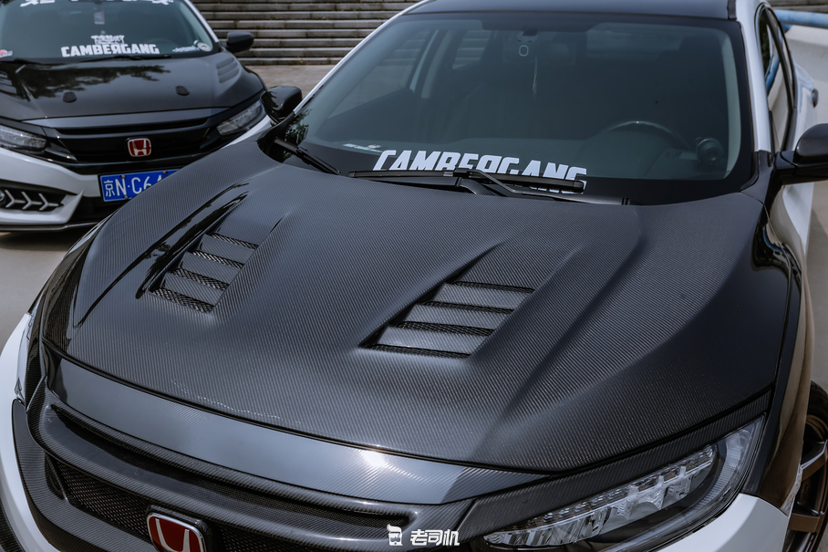 不是只有飞度GK5,本田思域也能改装帅炸天!