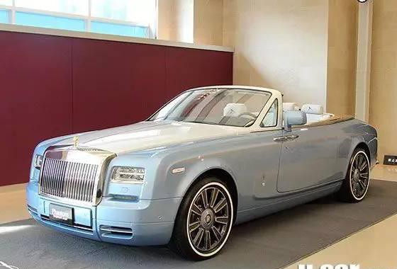 欣赏，全世界就一辆，价高，却没有铜臭味的劳斯莱斯