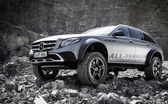奔驰e级全地形越野SUV曝光 带你跋山涉水