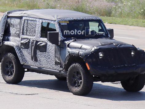 Jeep新一代牧马人再曝谍照 或12月亮相