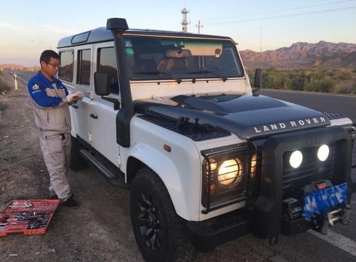 真是修不好的路虎 开路虎卫士自驾青海却坏在无人区