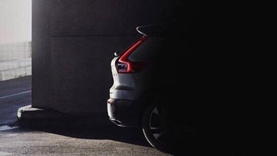 沃尔沃全新XC40预告图曝光 2018年亮相