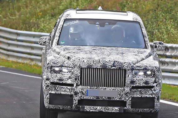劳斯莱斯SUV纽博格林测试谍照首度曝光