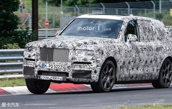 劳斯莱斯Cullinan谍照曝光 或将9月发布