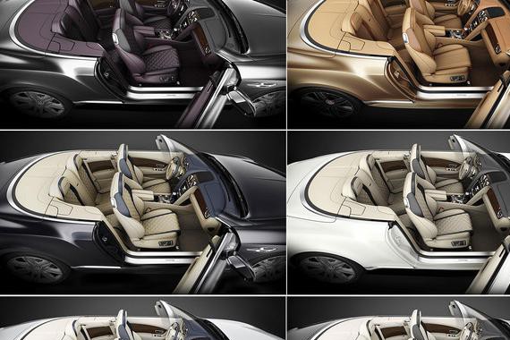 7种配色可选 宾利欧陆GT Timeless官图