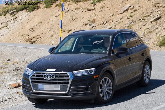 奥迪全新Q5 e-tron谍照 或2018年底亮相