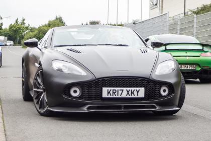 阿斯顿马丁Vanquish Zagato敞篷车谍照曝光