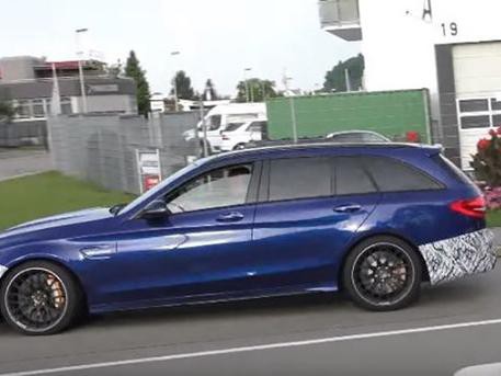 新款AMG C 63 旅行版谍照曝光 外观小改
