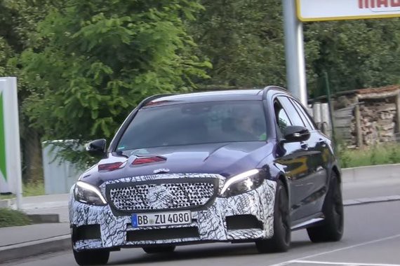 有望明年亮相 奔驰AMG C 63旅行版谍照