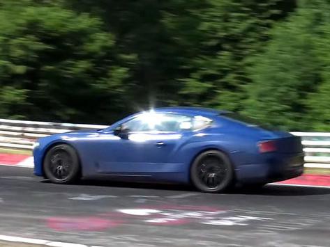 曝宾利全新欧陆GT谍照 基于概念车设计