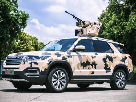 长安CS95作战车曝光 未来或将投入战场！