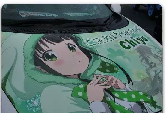 痛车文化，二次元与汽车碰撞的火花｜车业杂谈