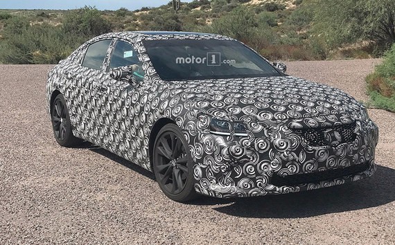 雷克萨斯新ES谍照 剑指奔驰E级和奥迪A6