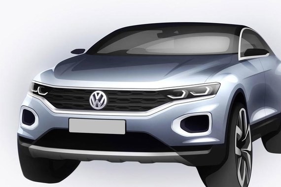 时尚新动向 大众T-ROC完整预告图发布