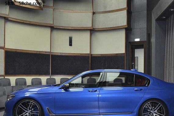 宝马M760Li特别版亮相 颜色搭配激进动感