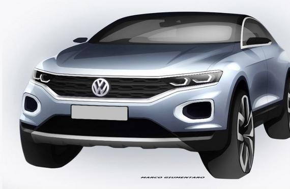 大众公布 T-Roc最新设计草图 即将正式发布