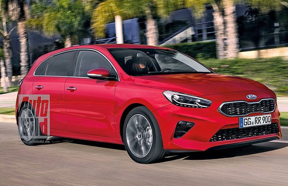 2017法兰克福车展 起亚新Cee’d效果图