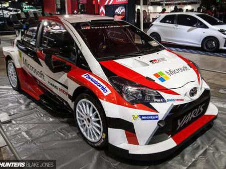 改装赛车版丰田雅力士WRC