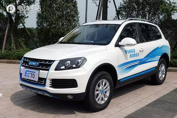 窜出一只黑马 实拍野马EC70纯电动SUV