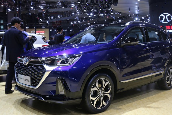 家族式设计 全新绅宝X55或将5月份上市