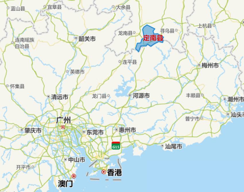 江西三座市想并广东一城不在乎赣南次中心的地位