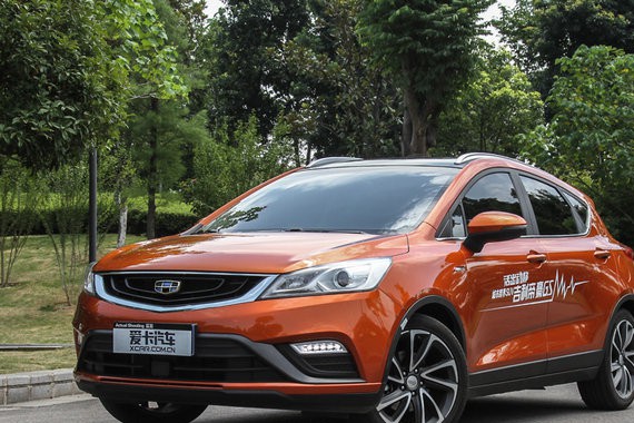 吉利帝豪GS智联版9月12日上市 搭1.3T