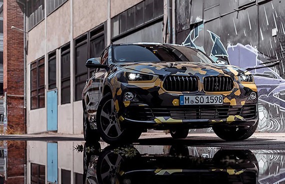 2017法兰克福车展 宝马X2量产版预告图