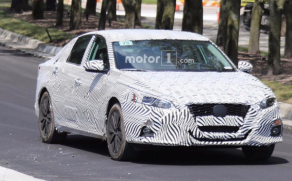 曝日产全新Altima谍照 有望明年1月亮相