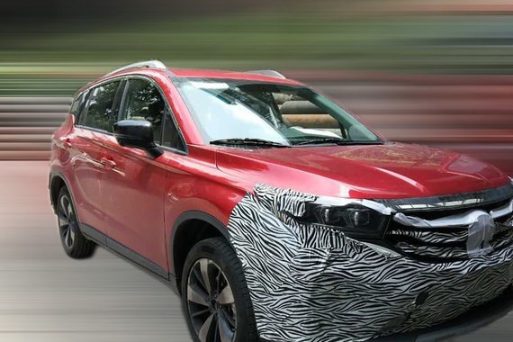 传祺新款GS4谍照 配LED大灯/全新中控屏