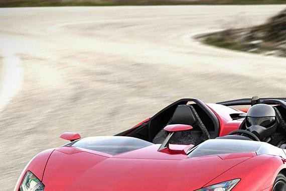 全球仅一辆的兰博基尼，售价1700万，竟没挡风玻璃!