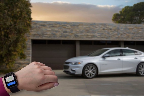 雪佛兰逐步普及以Apple Watch控制汽车