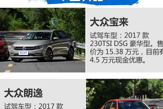 南北双兄弟之间的对决 大众宝来对比大众朗逸